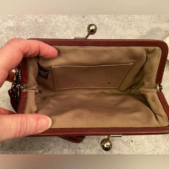 Authentic Vintage Coach Optic Suede Bag, Wristlet & Photo Album Repair Lot - Picture 6 of 11